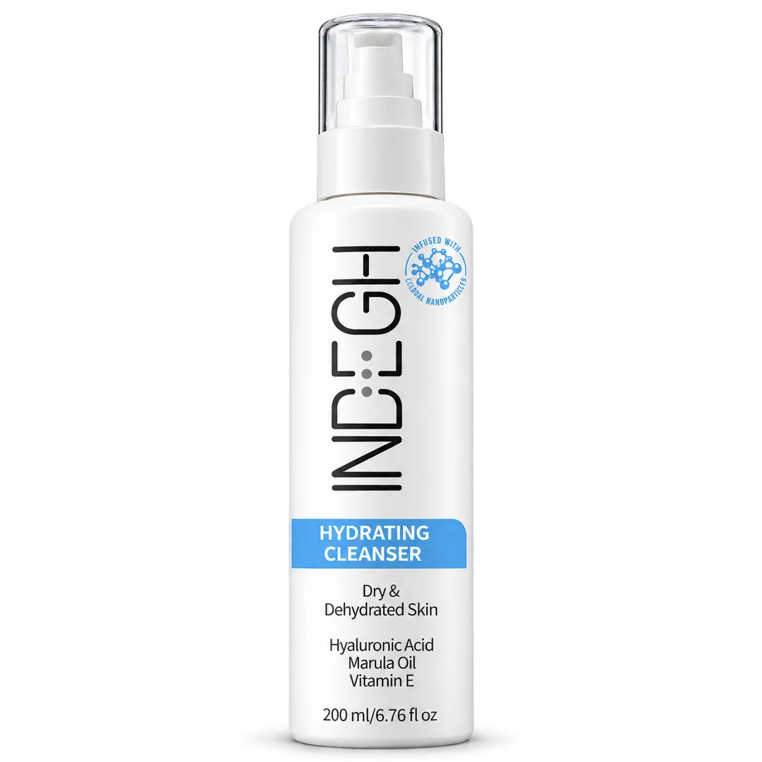 INDÉGH Hydrating Cleanser bottle